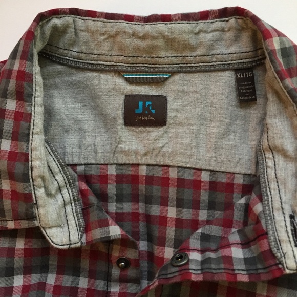 Plaid Mens Shirt LS Button Front Sz XL - Picture 6 of 12